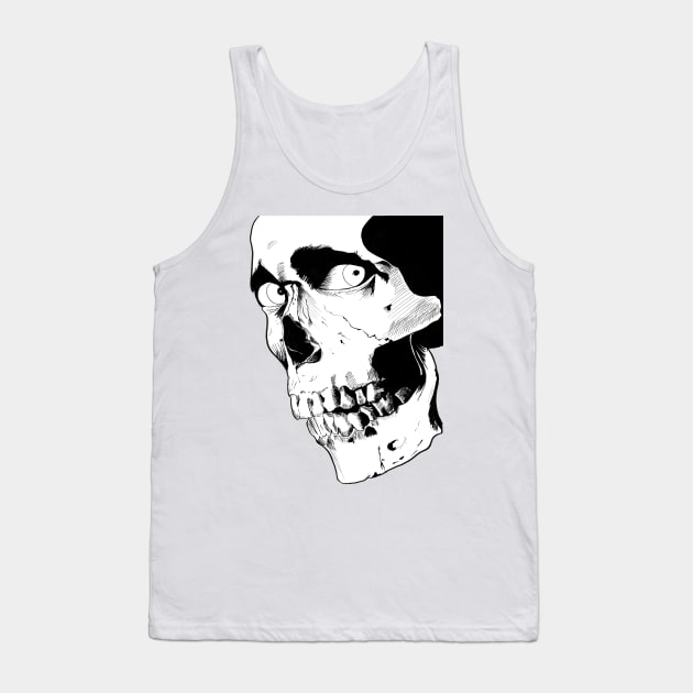 Evil Dead Skull Tank Top by KreepyKustomz